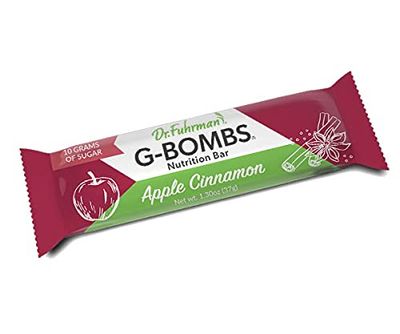 Dr. Fuhrman's Apple Cinnamon G-Bombs Nutrition Bars