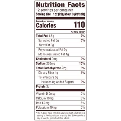 Snyder's of Hanover, Pretzel Rods, 12 Oz Bag