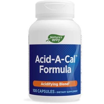 Nature&#39;s Way Acid-A-Cal, 100 Vegetarian Capsules