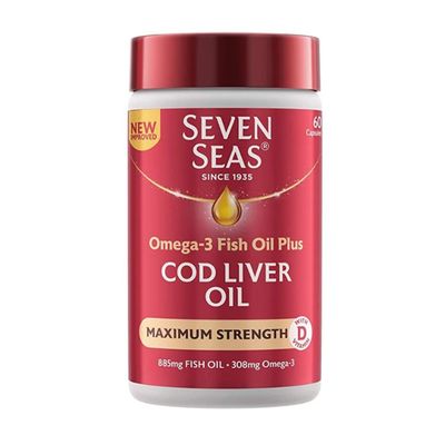 Seven Seas Cod Liver Oil Extra High Strength 60 Capsules