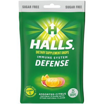 abseits Defense Assorted Citrus Sugar Free Vitamin C Drops, 25 Drops