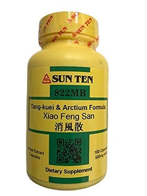 Sun Ten - Xiao Feng San (Tang-kuei and Artium Formula), 100 Capsules