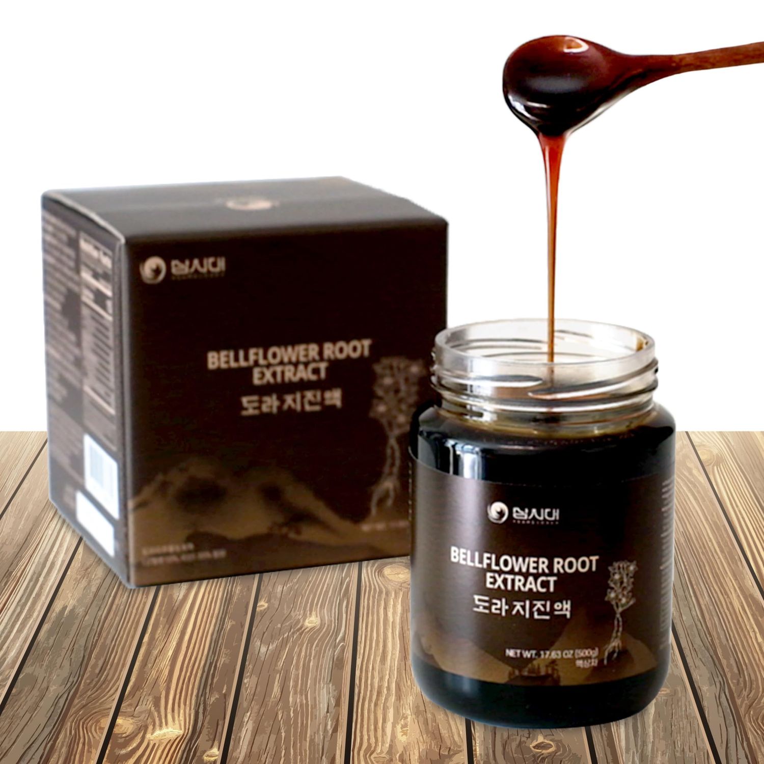 SAMSIDAE Bellflower, Pear, Quince, Ginger, Schizandra Berries, Jujube Extract. 500g, Good Source of Fiber, Potassium, Magnesium, Vitamin C&amp;K, Sore Throat (Packaging May Vary)