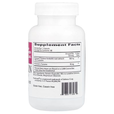 Cardiovascular Research Forskolin, White, 60 Count