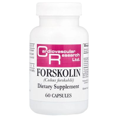 Cardiovascular Research Forskolin, White, 60 Count