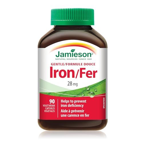 Jamieson Laboratories Gentle Iron, 28mg, 90 Count