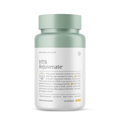 2 Month Supply - Big Bold Health HTB Rejuvenate - Immune Health Support Supplement - Himalayan Tartary Buckwheat Supplement for Immune Rejuvenation and Immune Support (120 Capsules)