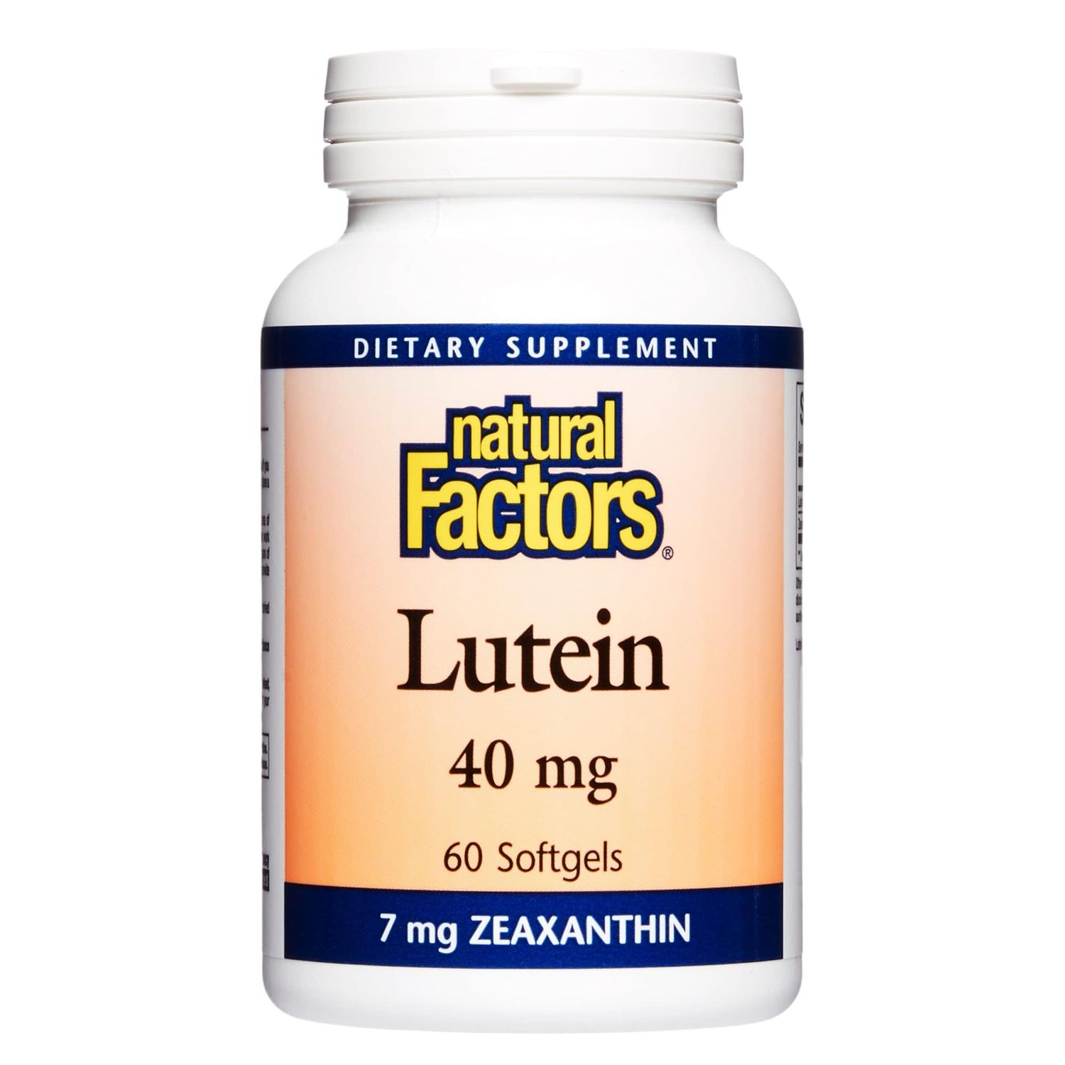 Natural Factors, Lutein 40 mg, Antioxidant Support for Healthy Eyes and Skin with Zeaxanthin, 60 Softgels