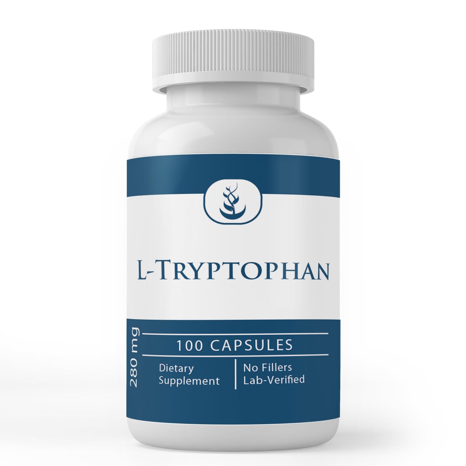 Pure Original Ingredients L-Tryptophan, (100 Capsules) Always Pure, No Additives Or Fillers, Lab Verified