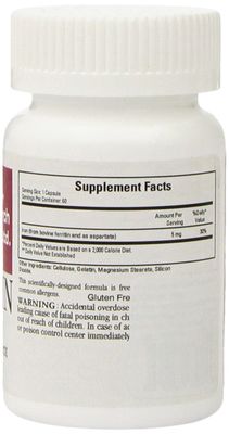 Cardiovascular Research Ferritin Capsules, 60 Count
