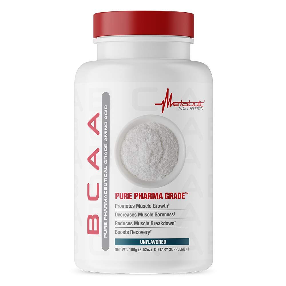 Metabolic Nutrition BCAA, 100 Grams Powder