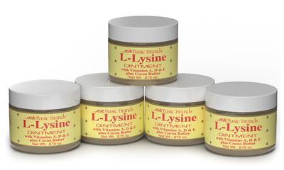Basic Organics L-Lysine Ointment 0.87 oz (Pack of 5)