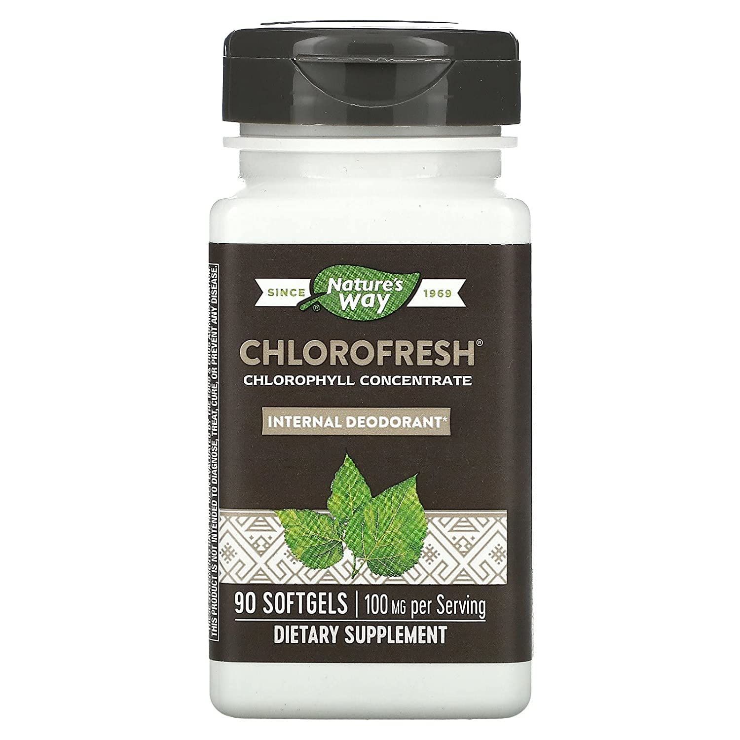 Pack of 2 x Nature&#39;s Way Chlorofresh - 90 Softgels