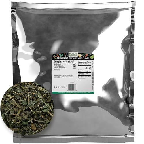 Frontier Co-op Organic Cut &amp; Sifted Stinging Nettle Leaf 1lb