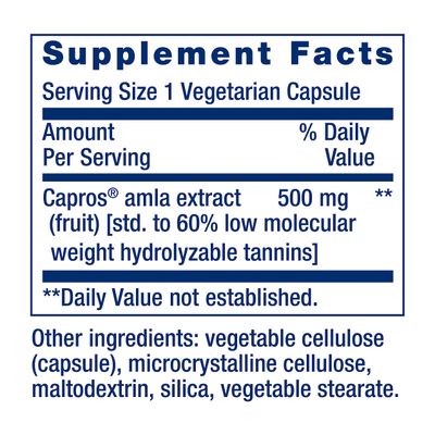 Life Extension Advanced Lipid Control, amla extract, Indian gooseberry, heart health, endothelial health, vegetarian, gluten-free, 60 capsules