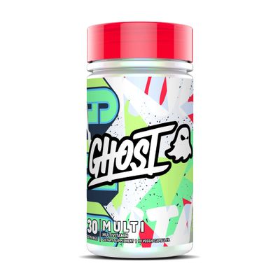 GHOST Multi Multivitamin for Men &amp; Women, 90 Capsules - Loaded with 21 Vitamins, Minerals &amp; Key Nutrients - Vitamin A, Vitamin C, Vitamin D, Vitamin E &amp; Zinc - Free of Gluten, Soy &amp; Sugar, Vegan