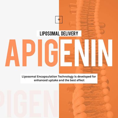 Cenffitio Liposomal apigenin 500mg Softgels - Optimal Apigenin Supplement with Fisetin, Quercetin and Theaflavins - 6 Month Supply
