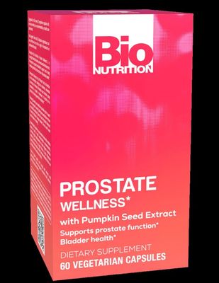 Bio Nutrition Prostate Wellness Vegi-Caps, 60 Count