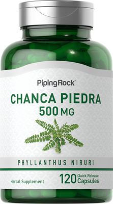 Piping Rock Chanca Piedra Capsules 500mg | 120 Count | Herb Supplement | Non-GMO, Gluten Free