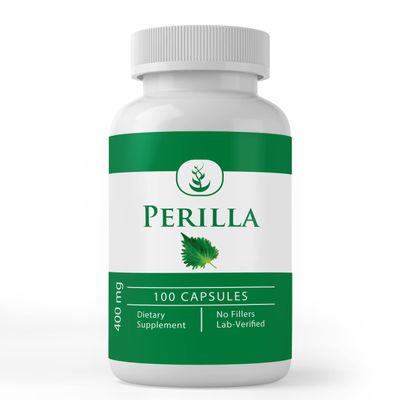 PURE ORIGINAL INGREDIENTS Perilla, (100 Capsules) Always Pure, No Additives or Fillers, Lab Verified