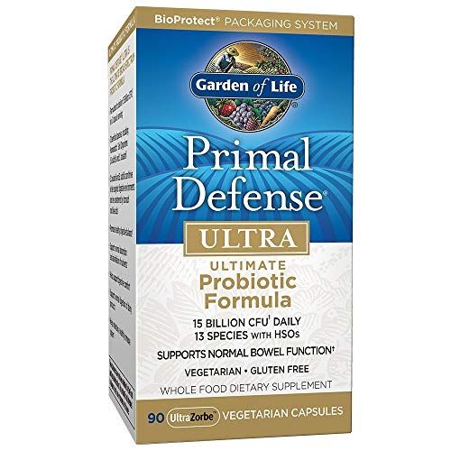 Garden of Life Primal Defense ULTRA, 90 Probiotic Dietary Supplement Capsules