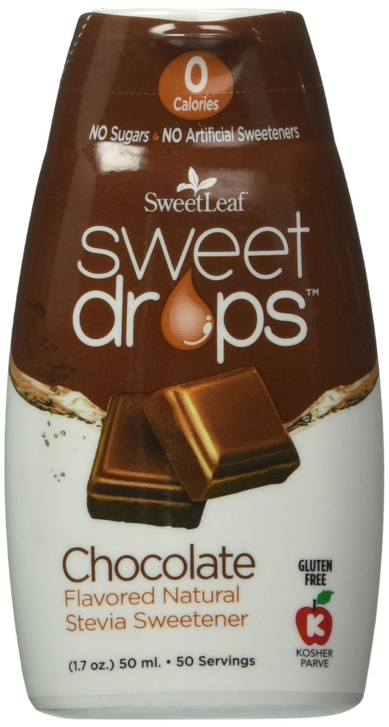 SweetLeaf Sweet Drops Liquid Stevia Sweetener, Chocolate, 1.7 Ounce