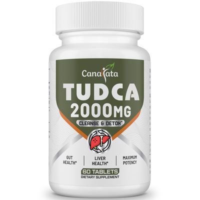 TUDCA Liver Supplements 2000mg - Strong Bile Salts Support Liver Detox &amp; Cleanse - Liver and Gallbladder Health Formula-Easy to Swallow Tablets-30 Days Supply