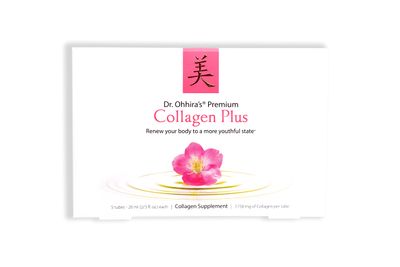 Dr. Ohhira's Premium Collagen Plus. A Liquid Easily mixable Collagen Supplement with 7,750 mg of Marine Collagen Peptides, Plus Cherry Blossom Extract, and a Plant-Based Probiotic Concentrate, 5 Pack