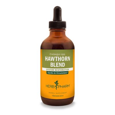 Herb Pharm Hawthorn Blend Liquid Extract for Cardiovascular and Circulatory Support - 4 Ounce