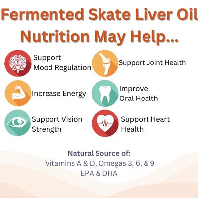 Green Pasture Fermented Skate Liver Oil - Orange - 6.0 FL Oz