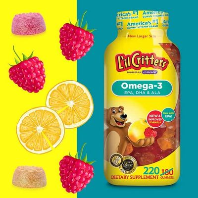 L&#39;il Critters Omega -3 DHA, 300 Gummy Bears