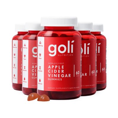 Goli Apple Cider Vinegar Gummy Vitamins - 300 Count - Vitamin B12, Gelatin-Free, Gluten-Free, Vegan &amp; Non-GMO
