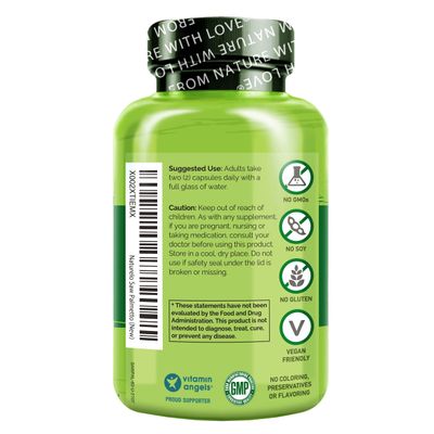 NATURELO Prostate & Urinary Health, Comprehensive Formula with Saw Palmetto, Pygeum, Tumeric, Plant Sterols, Broccoli and Lycopene, 60 Vegetarian Capsules