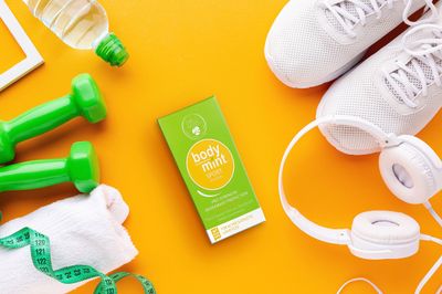 Body Mint Sport, Extra Strength Chlorophyll Deodorizing Supplement for Full Body Freshness, Aluminum-Free Plant-Based Internal Deodorant, Designed for Active and Athletic Lifestyles, 50 tabs