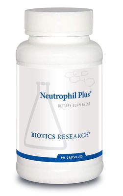 Biotics Research Neutrophil Plus, Immune Support, Maitake Mushroom, Barberry, Antioxidant Activity, Optimal Immune Function, Upper Respiratory Health. 90 Caps