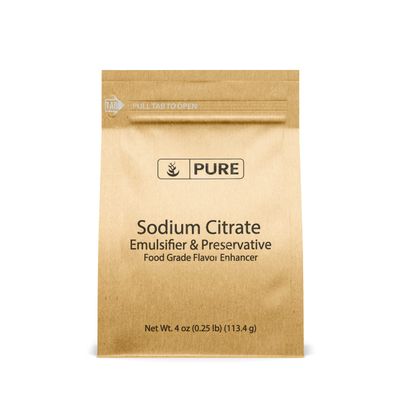 Pure Original Ingredients Sodium Citrate (4 oz) Preservative &amp; Emulsifier for Molecular Gastronomy