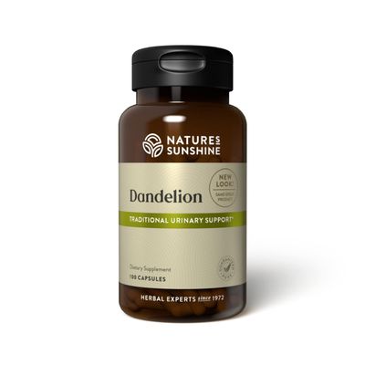 Nature&#39;s Sunshine Dandelion, 100 Capsules, Powerful Herb Supports Digestion, Nourishes The Liver, and Provides Urinary System Support