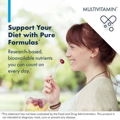 Metabolic Maintenance The Big One Without Iron - Vitamin A, Vitamin B, Folate Daily Multivitamin - Contains Trace Minerals in Bioavailable Forms (90 Capsules)