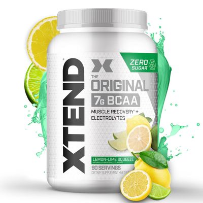 Xtend XTEND Original BCAA Powder 7g BCAA and 2.5g L-Glutamine, Sugar Free Post Workout Muscle Recovery Drink with Amino Acids for Men &amp; Women, 90 Servings