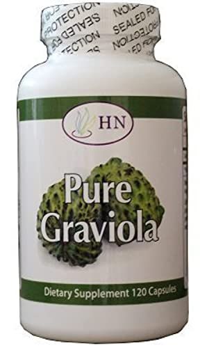Fresh Health Nutrition&#39;s Graviola 1000 Mg Serving Capsules Bottle, 120 Count
