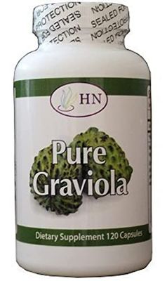 Fresh Health Nutrition&#39;s Graviola 1000 Mg Serving Capsules Bottle, 120 Count