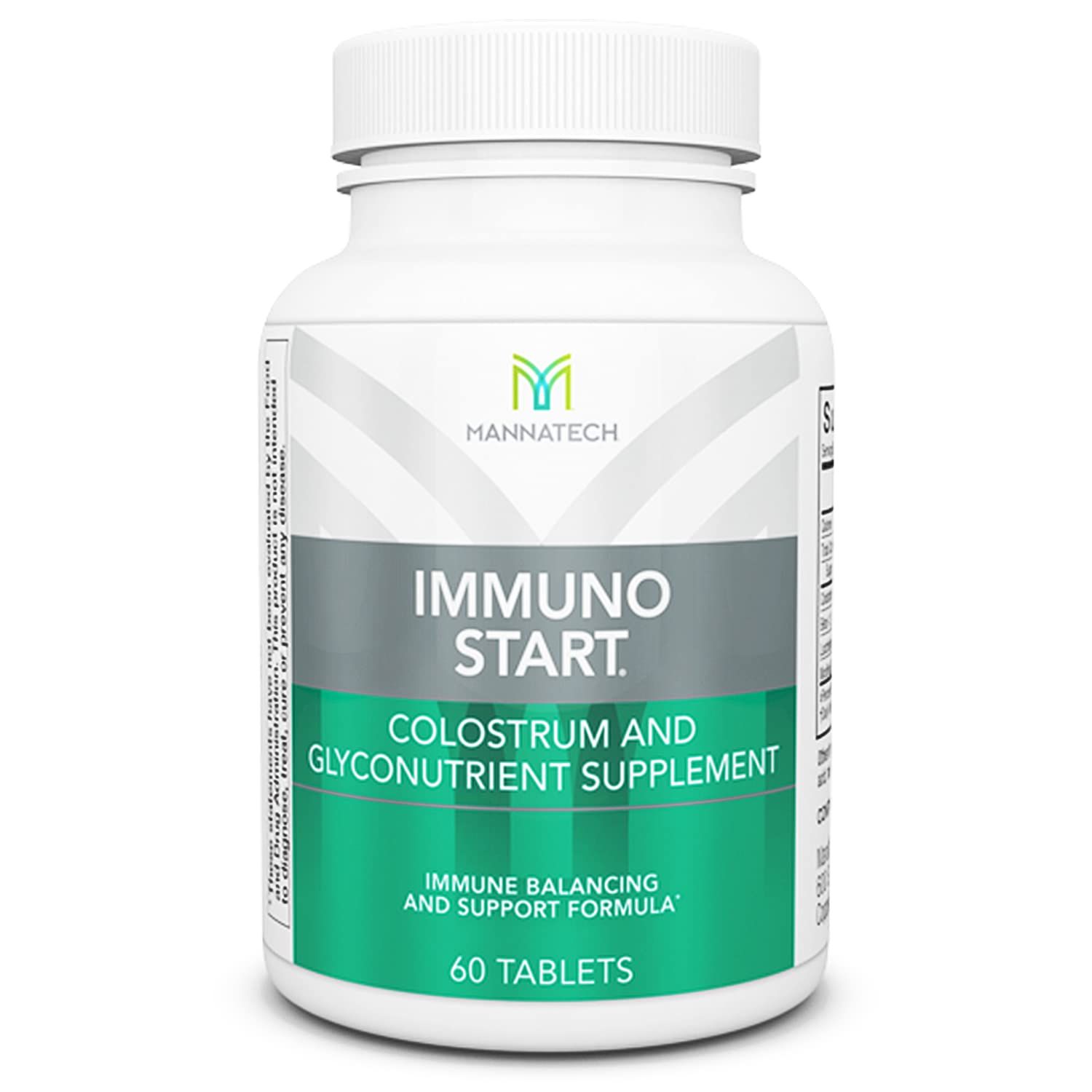Mannatech ImmunoSTART Supplement Supports The Bodys Natural Immune Response 60 Tablets Formulated for Immune Balance and Support