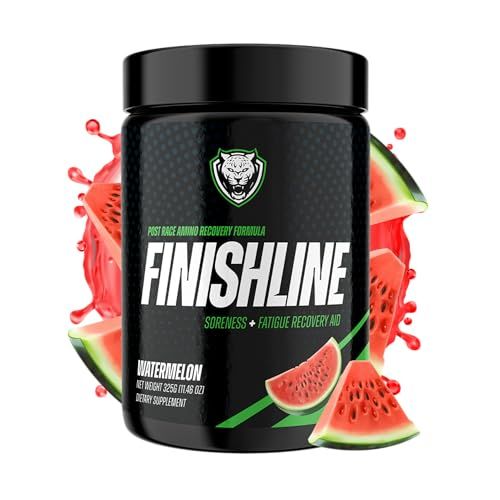 6AM Run Finishline - Amino Energy Powder - Post Run Recovery Drink - Branch Chain Amino Acids Powder - Heal and Recovery Powder - Keto Post Workout Powder - Watermelon BCAA Powder - 50 Scoops
