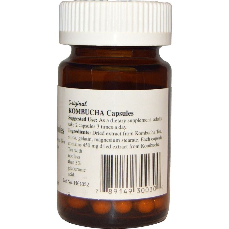 Pronatura Original Kombucha Tea Capsules 30 Caps