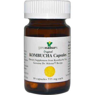 Pronatura Original Kombucha Tea Capsules 30 Caps