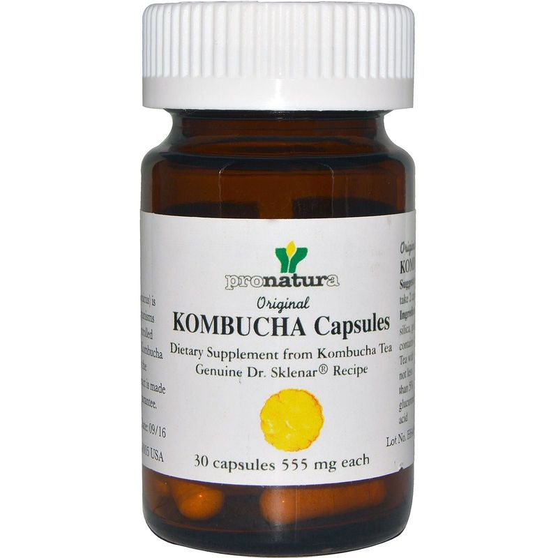 Pronatura Original Kombucha Tea Capsules 30 Caps