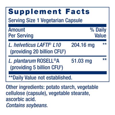 Life Extension FLORASSIST Probiotic Women's Health, Vaginal Health, Digestive Health, Immune Health, Gluten-Free, Non-GMO, Vegetarian, Once-Daily Formula, 30 Capsules