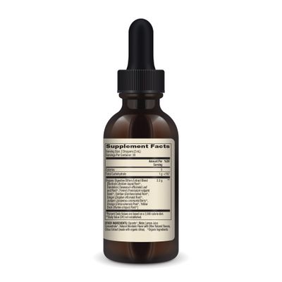 Dr. Mercola Organic Digestive Bitters Liquid Drops, 2 Fl. Oz., 30 Servings, Dietary Supplement, Digestive Support, Non-GMO, Certified USDA Organic