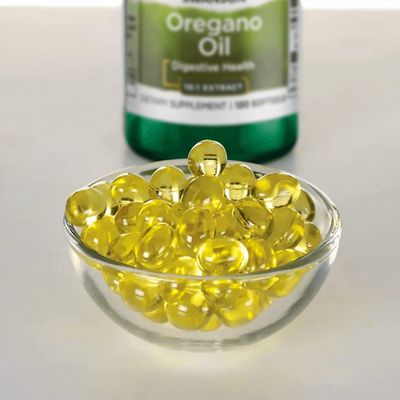 Swanson Oregano Oil 10:1 Extract-Natural Supplement Promoting Digestive Health-Respiratory &amp; Urinary Tract Health Support (120 Softgels, 150mg Each)