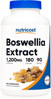 Nutricost Boswellia Extract 65% Boswellic Acid Capsules